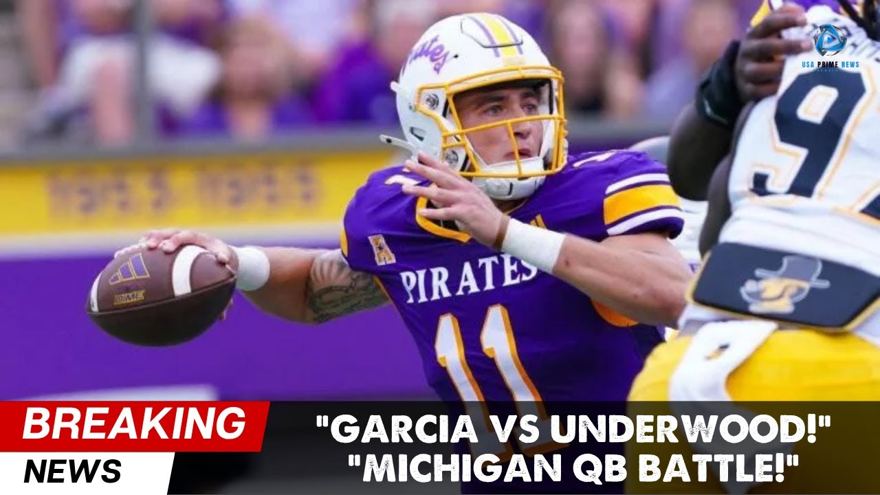 Jake Garcia Transfers to Michigan!How This Changes the QB Battle with Bryce Underwood।USA Prime News