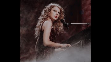 Enchanted by Taylor Swift but the instrumentals are 16 seconds delayed