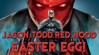 Batman: Arkham Origins: Red Hood/Jason Todd (Robin) EASTER EGG!