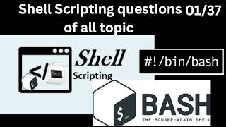 Shell Scripting Problem 1/37