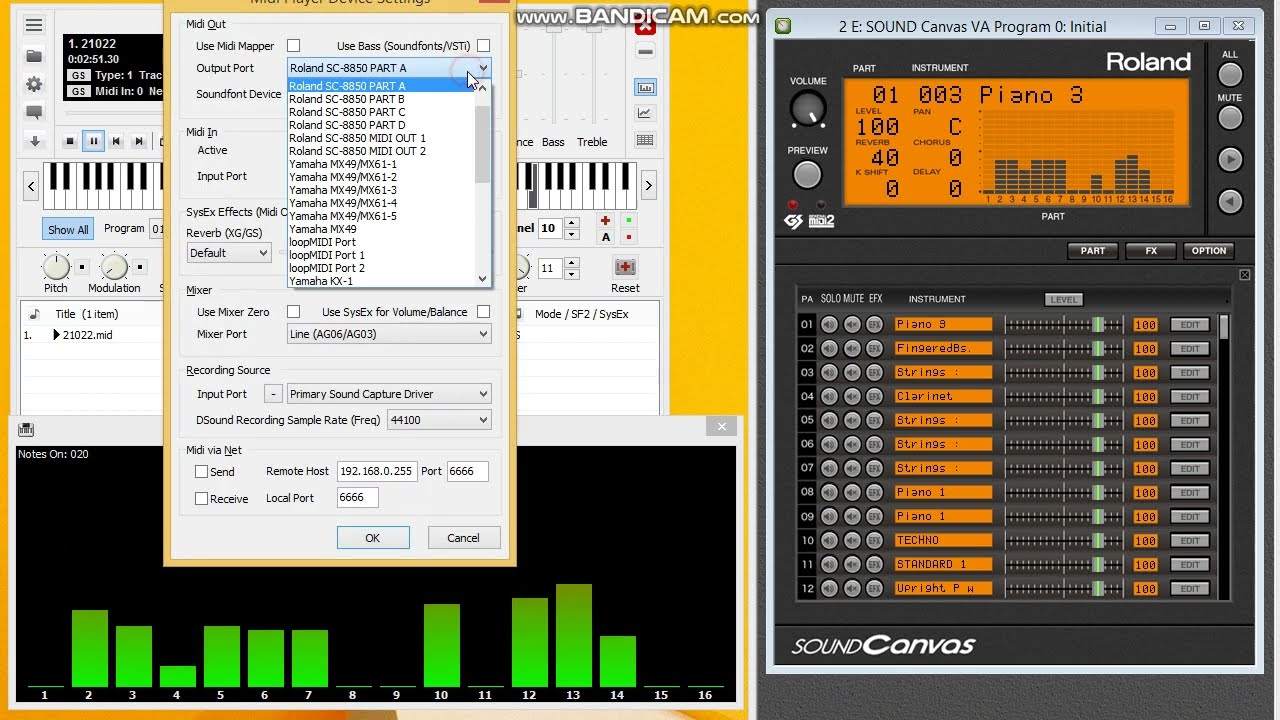 Canvas Sound Roland SC-8850　動作OK・状態良好 Canvas SOUND Roland SC-8850 reviews User 鍵盤楽器