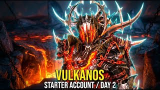 Vulkanos Starter Account Day 2 | Skies: RSL