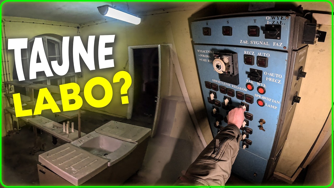 ODKRYLIŚMY TAJEMNICZE LABORATORIUM In Vitro w Opuszczonym Pałacu – Zobacz, Co Znaleźliśmy!