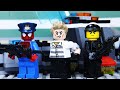 Lego TIME TRAVEL Spiderman And Police Find Bad Guys | Lego Stop Motion