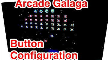Arcade Galaga w/Pandora Platinum (Button Mapping)