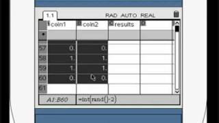 TI-Nspire Mini-Tutorial: A Probability Simulation
