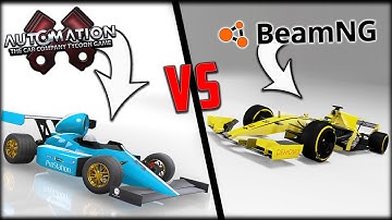 Can I Build A Better Racecar?? - Automation VS BeamNG