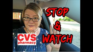 CVS STOP & WATCH VIDEO | MUST WATCH UPDATES & HOLD CRT'S 👀