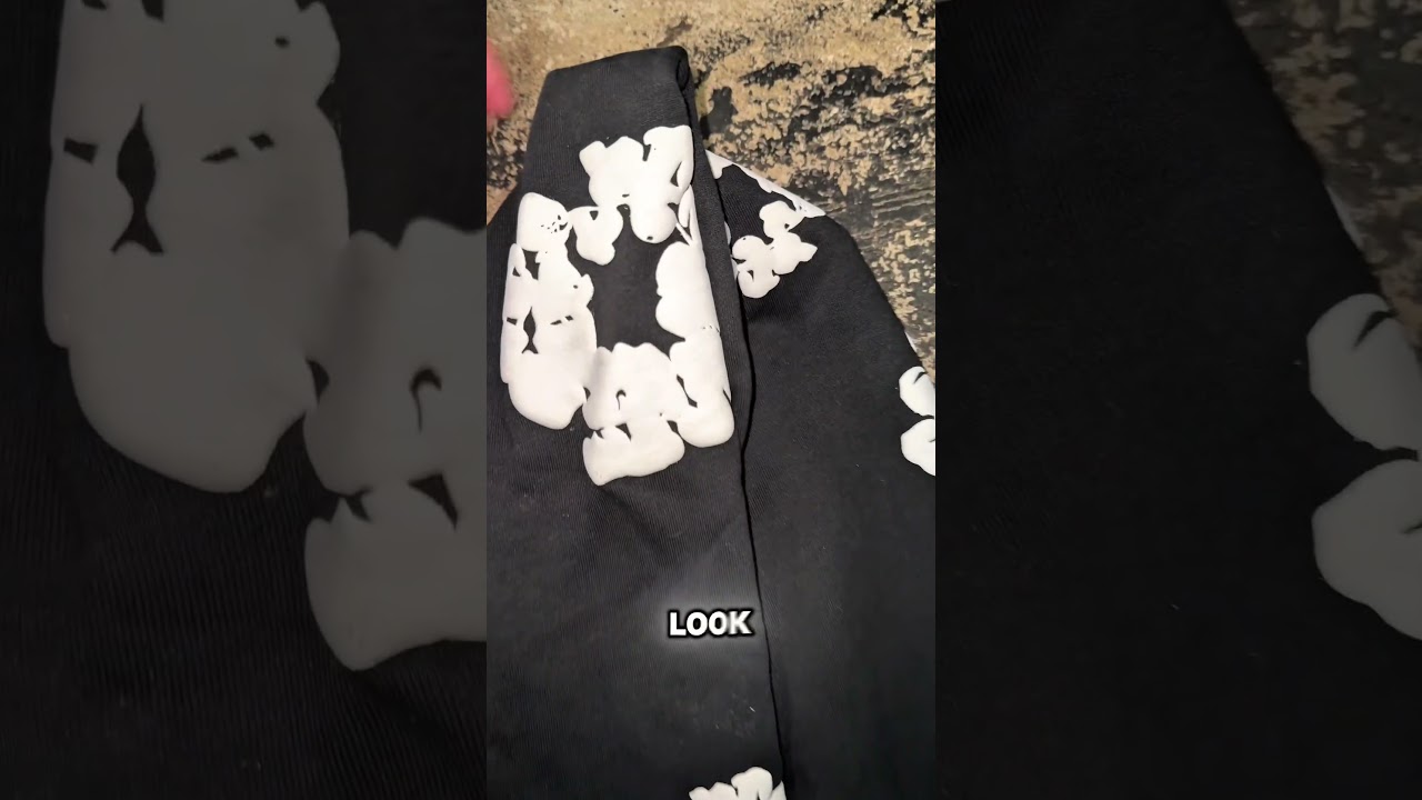 Rep VS Real Denim Tears Hoodie! Tap in with me for real, cheap, authentic clothing!