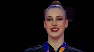 Award Ceremony of the 42nd Rhythmic Gymnastics World Championships in Frankfurt Germany