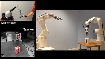 A Visual-Based Shared Control Architecture for Remote Telemanipulation