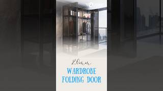 ZUMA 20MM WARDROBE FOLDING DOOR #zuma #home #wardrobe#furniturefittings #spacesaving#interiordesign