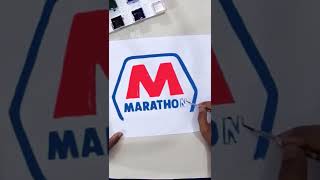 How To Draw The Marathon Logo