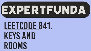 Keys and Rooms Leetcode 841 Java Solution with DFS Approach