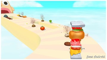 Sandwich runner gameplay walkthrough ios android apk game all levels #13