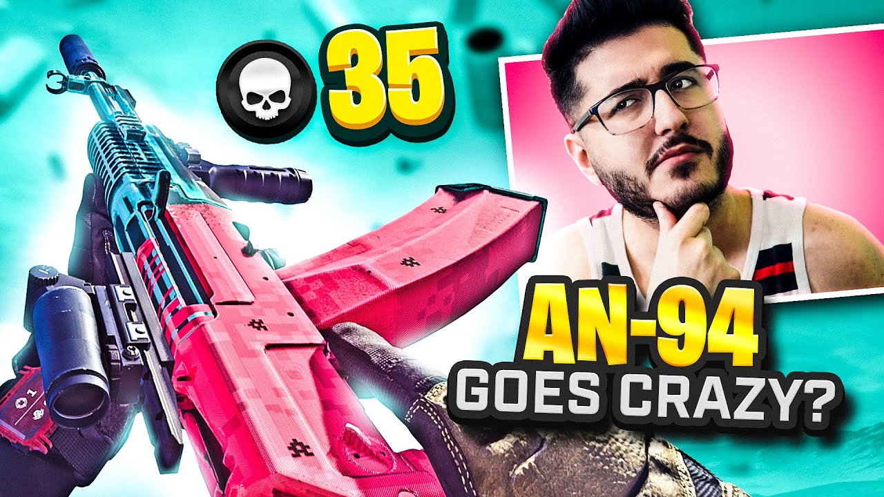 this  NEW AN94 DELETES PEOPLE in WARZONE!