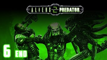 Aliens vs. Predator 2 - Predator Walkthrough Part 6 [ENDING] - Rykov