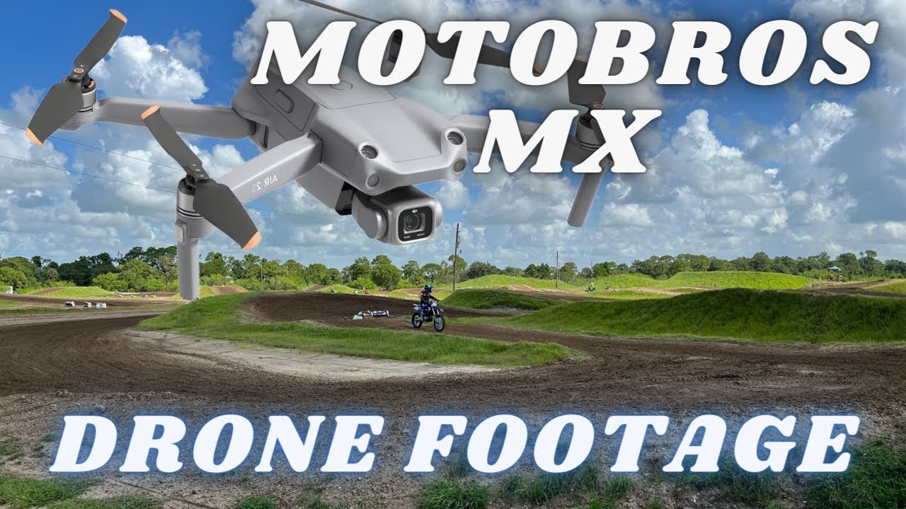 Motocross Drone Footage Motobros Florida Track