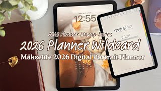 Planner Wildcard 2026 L Digital Planning L Mkslife Portrait Edition 