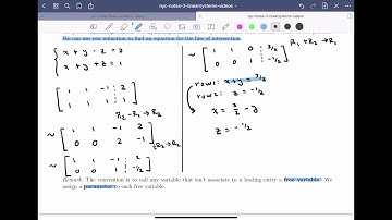 Linear Algebra 3.2.3 - Linear Systems with No Solutions or Infinitely Many Solutions (1 of 3)