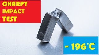HOW TO SWING & DROP HAMMER FOR CHARPY IMPACT TEST ON MOUTON PENDULE AT LOW TEMPERATURE, TOUGHNESS