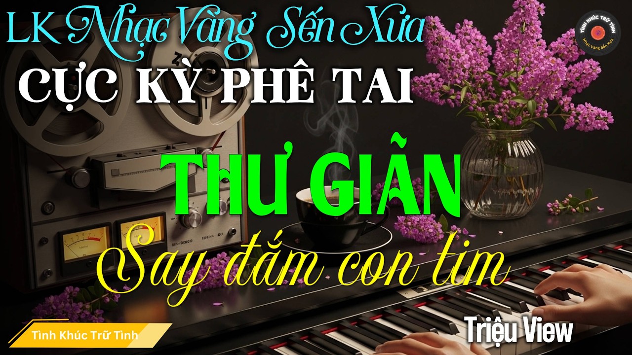 LK BOLERO Tình Ca MỚI, ĐỘC LẠ 2025 I Nhạc Vàng Sến Xưa XUA TAN MỆT MỎI - Giai Điệu Xưa Tâm Trạng