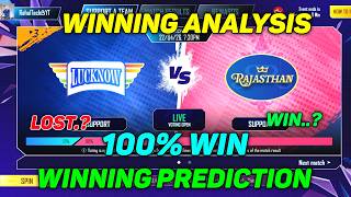 RR VS LSG Winning Prediction 🚀💯Bgmi Cricket League Prediction | Today Bgmi Cricket League Prediction screenshot 3