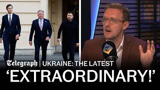 Trump envoys FINALLY visit Ukraine as pro-Russia AfD wins in Germany | Latest war news updates today