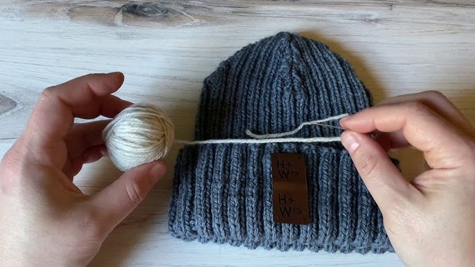  Fold Over Handmade Beanie Leather Label - O5 - Hand Knitted  with Love - Knit or Crochet Leather Tags for Handmade Items (Standard Text  - 15 Pieces) : Office Products