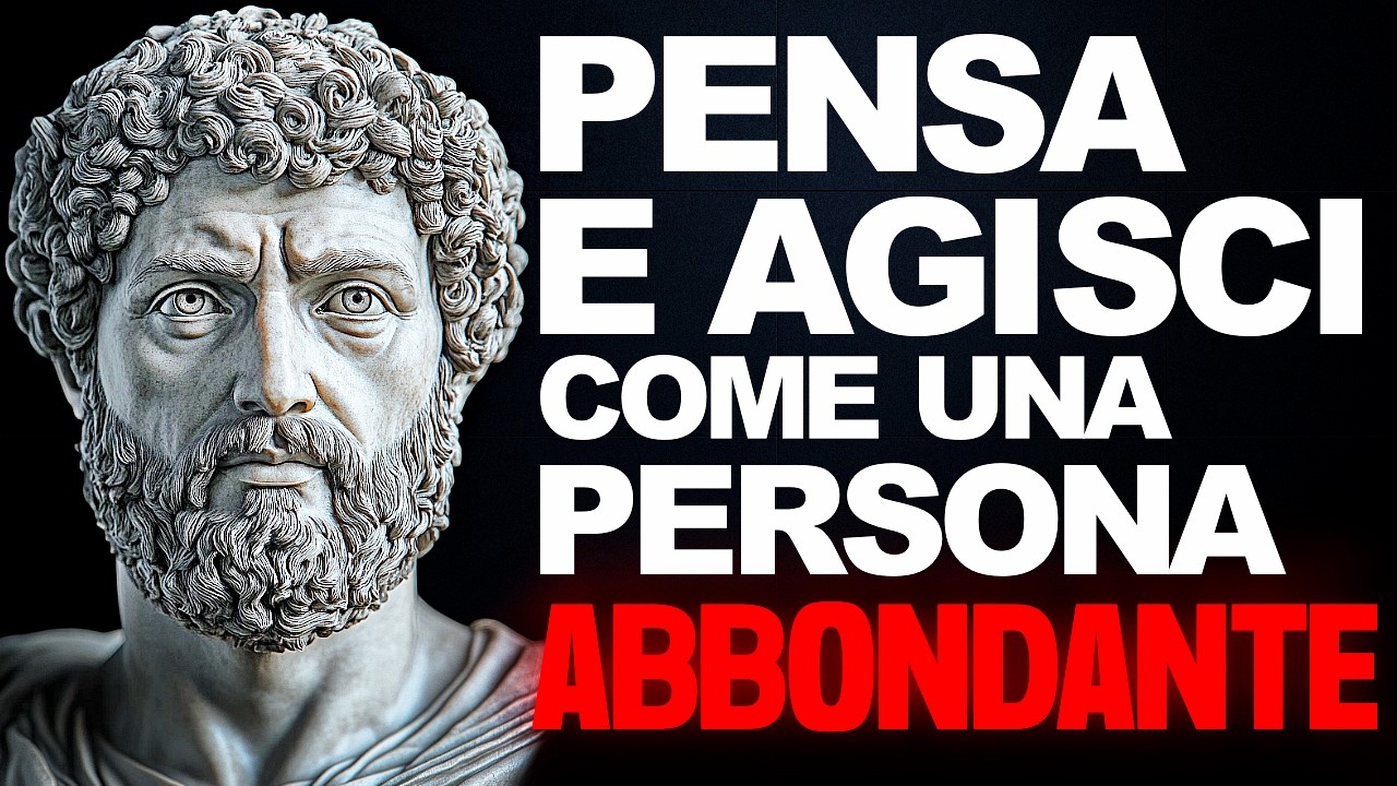 PENSA E AGISCI COME LE PERSONE ABBONDANTI - SAGGEZZA STOICA