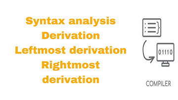 شرح Derivation - LMD - RMD (Syntax analysis) | كومبيلر بالعربي