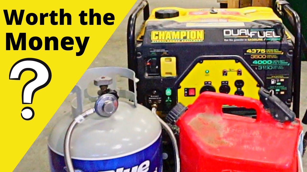 Champion Dual Fuel Generator Long Term Review YouTube