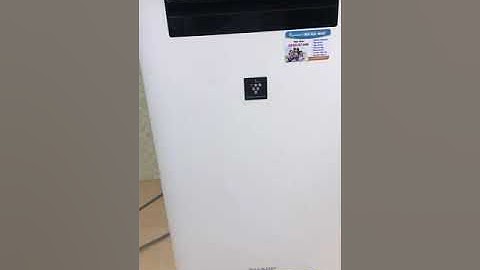 Hướng dẫn sử dụng máy lọc không khí Sharp KI-GS50