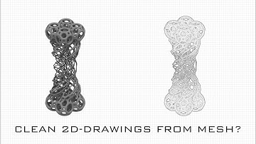 Make 2D from any Rhino mesh - in seconds!