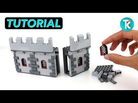 LEGO Castle Wall (PART 1 Tutorial)