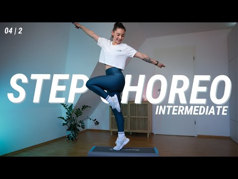 Step Choreo Intermediate - viele Wdh. + Wechselschritte  | 2 x 32 | 130 bpm | 40 Min | April 2