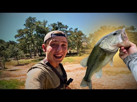 Fishing For My Pet Bass!