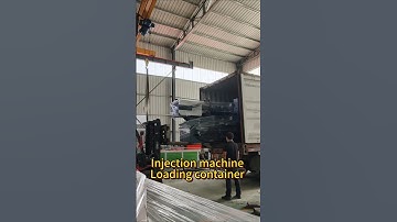 Injection machine Loading container. #machine #Delivery #machinery