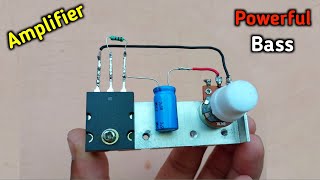 full Bass amplifier |simple 12v amplifier | how to make homemade amplifier |