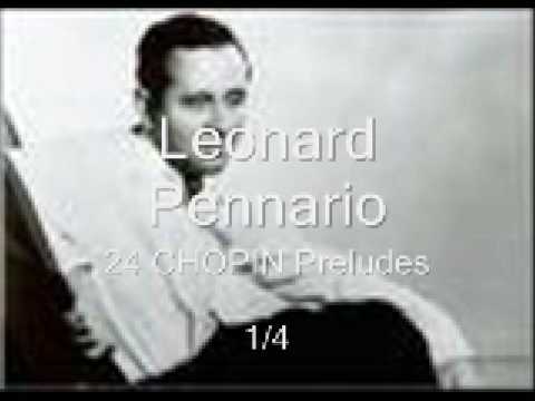 Leonard Pennario/24 CHOPIN Preludes 1/4