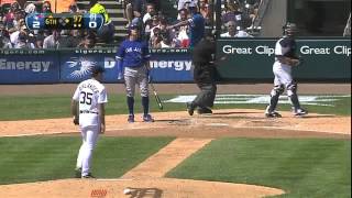 2012/08/23 Verlander throws nine, fans 12
