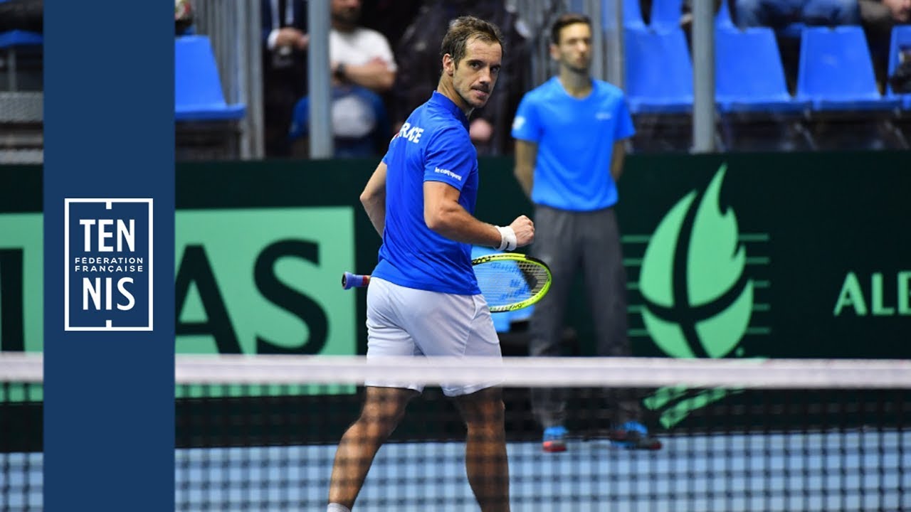 Coupe Davis 2018 : la rétro - Gasquet / Haase : le revers gagnant de Richard | FFT