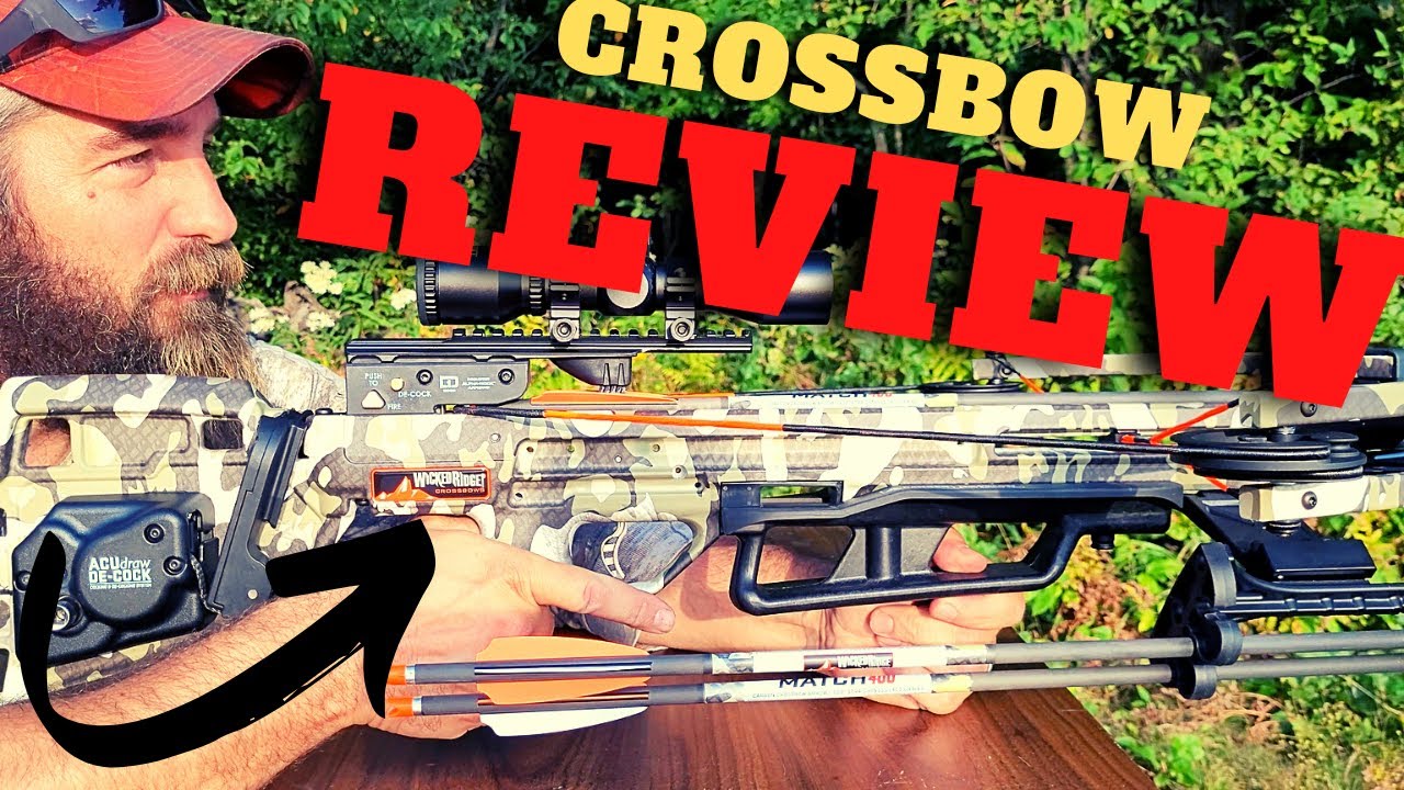 Wicked Ridge Crossbow Review 2022 Raider 400 W/ De-Cock Feature
