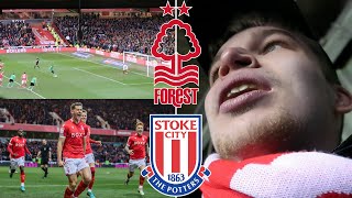 LATE DRAMA AS YATES EARNS POINT! | NOTTINGHAM FOREST 2-2 STOKE CITY - MATCHDAY VLOG