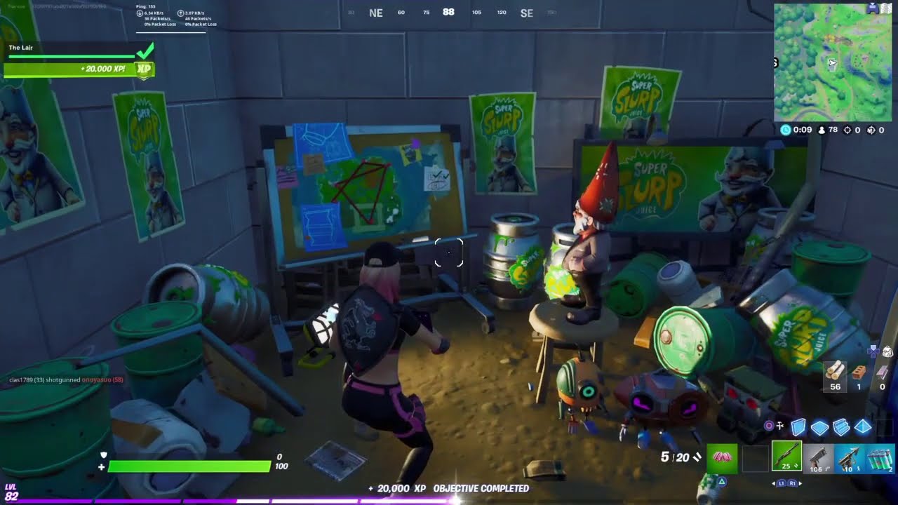 *NEW* Free 20,000 XP Challenge Location (The LAIR) - Fortnite Battle Royale