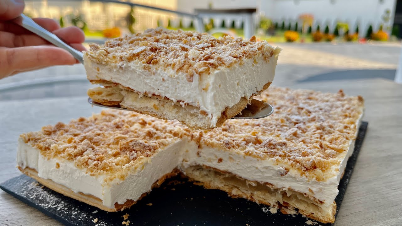 Kolač bez Pečenje za 10 Minuti Vreme so Vkus na Limon i Portokal 🍊🍋