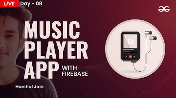 Build a Music Player App with Firebase ( Day 8 ) | React Native Projects