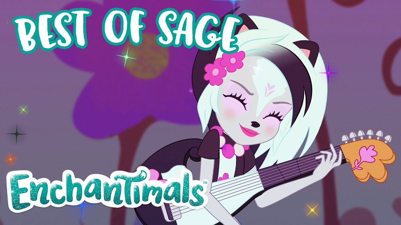 enchantimals sage skunk and caper