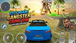 City Miami Gangster Crime Sim | Android Open Would Game | RaJyo Gaming screenshot 5