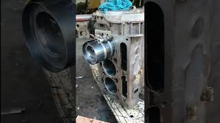 Engine Restoration ¹ | Piston Rings Installation and crank fitting Technique #tractor #restoration